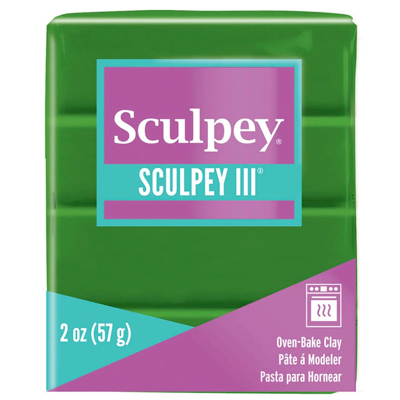 Sculpey III 2 oz - Leaf Green