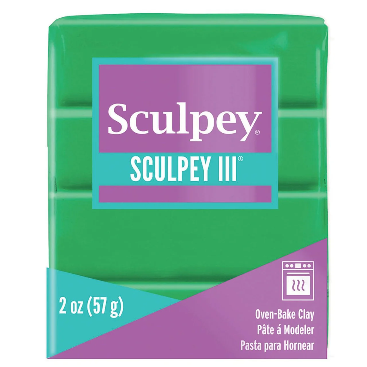 Sculpey III 2 oz - Emerald