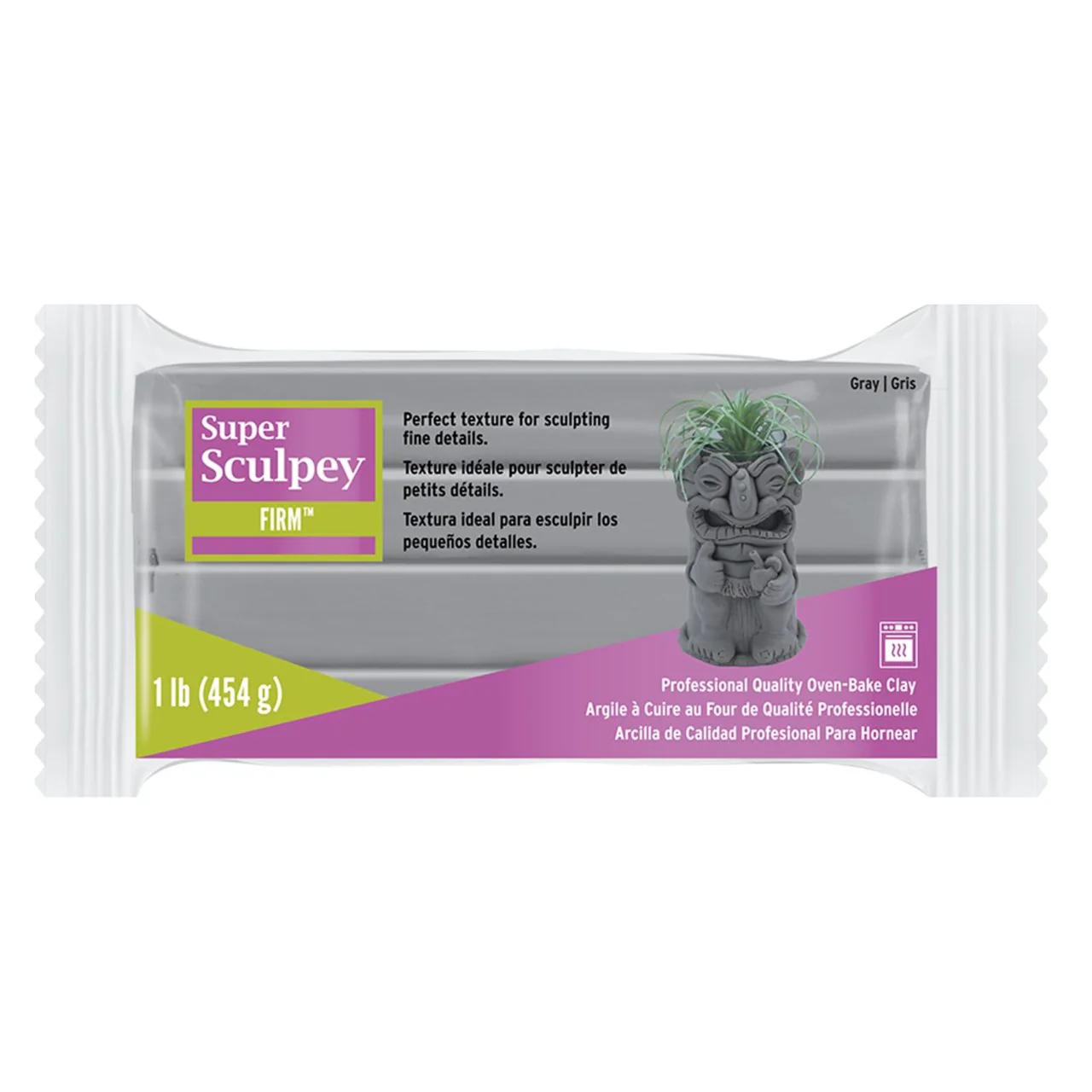 Super Sculpey Firm (gray) 1 lb.