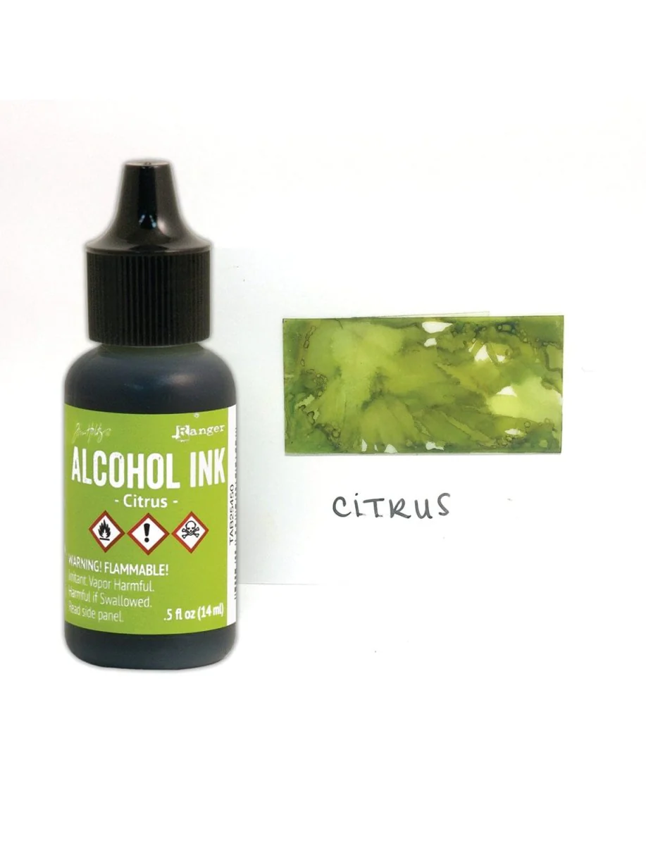 Tim Holtz Alcohol Ink .5oz - Citrus - Image 2