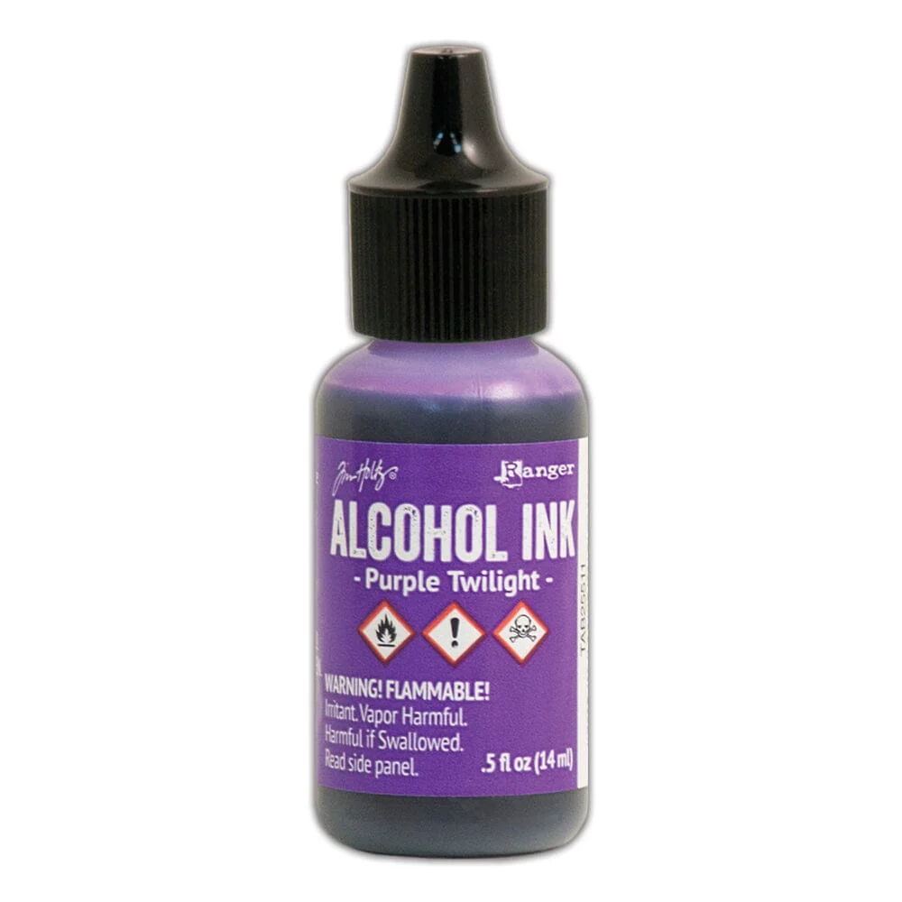 Tim Holtz Alcohol Ink .5oz - Purple Twilight