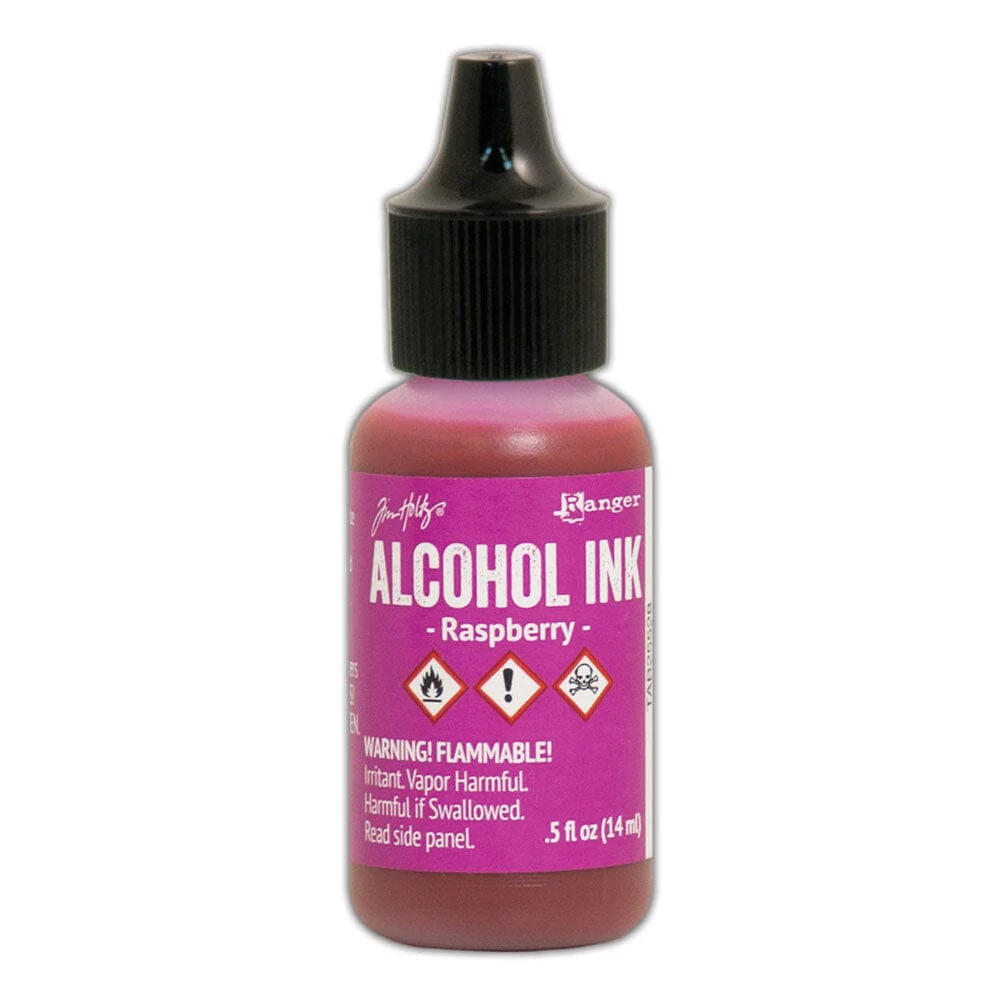 Tim Holtz Alcohol Ink .5oz - Raspberry