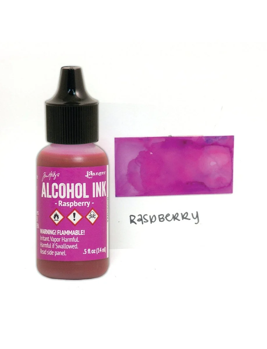 Tim Holtz Alcohol Ink .5oz - Raspberry - Image 2