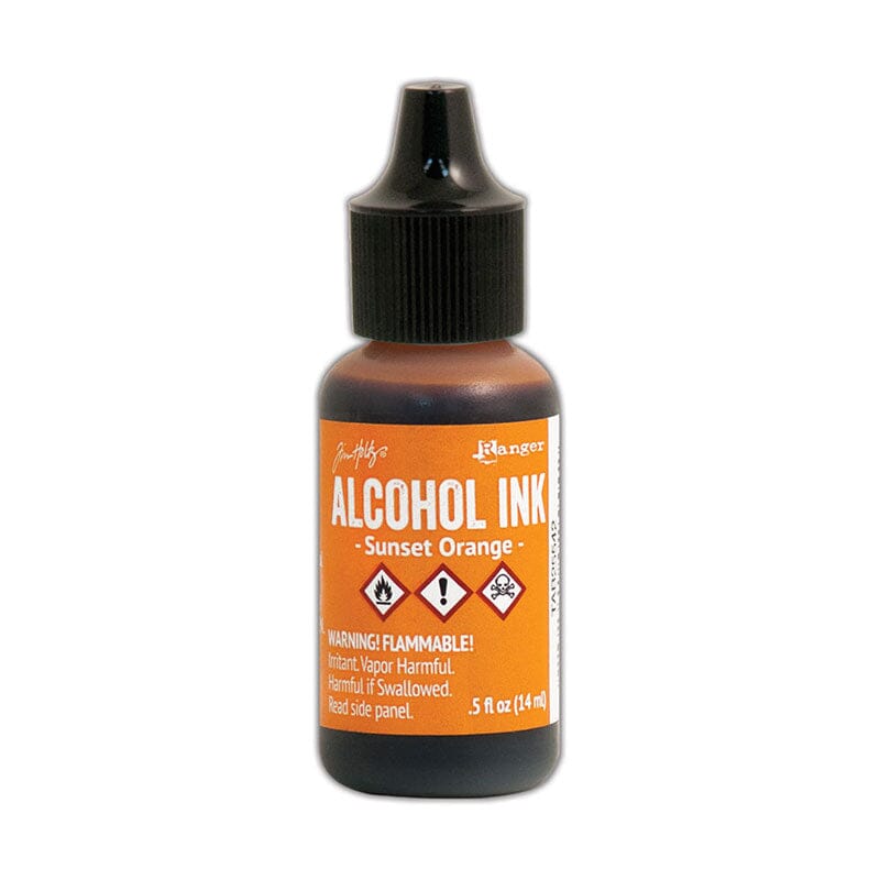 Tim Holtz Alcohol Ink .5oz - Sunset Orange