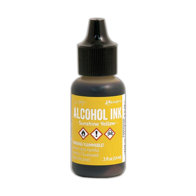 Tim Holtz Alcohol Ink .5oz - Sunshine Yellow