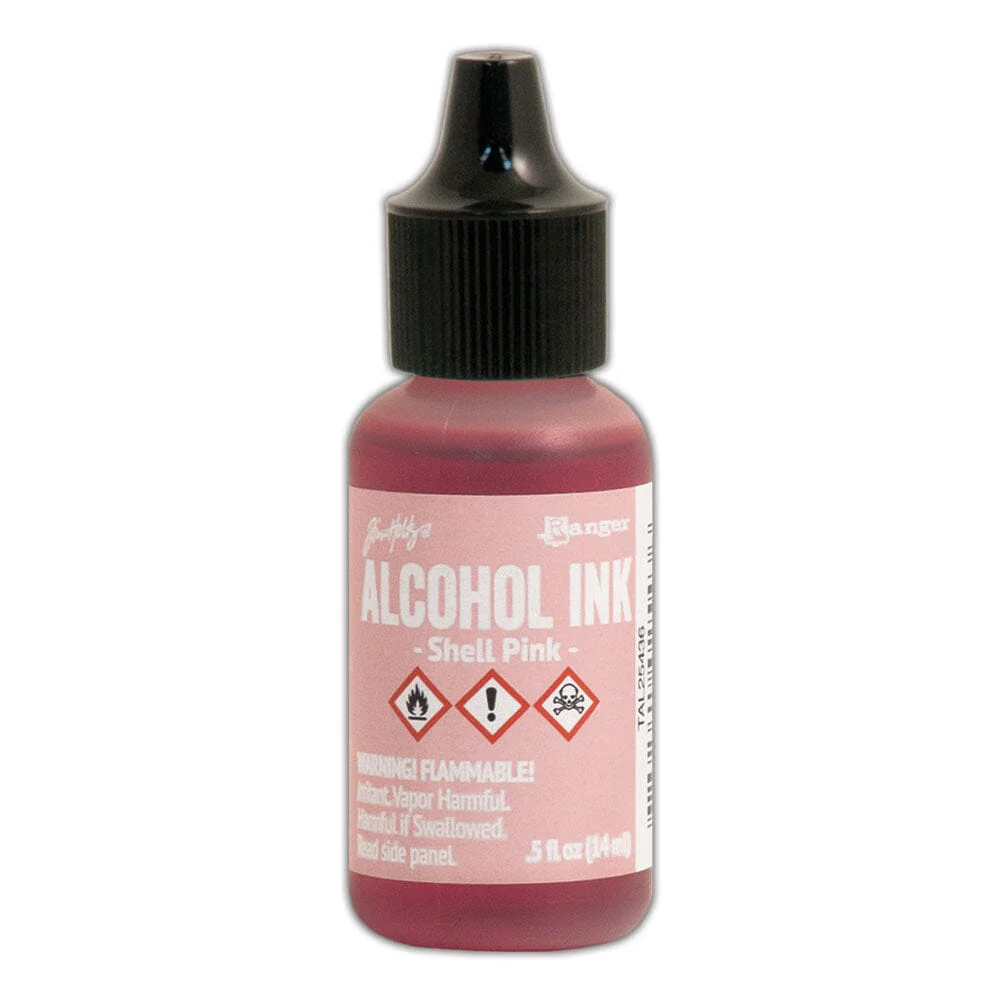 Tim Holtz Alcohol Ink .5oz - Shell Pink