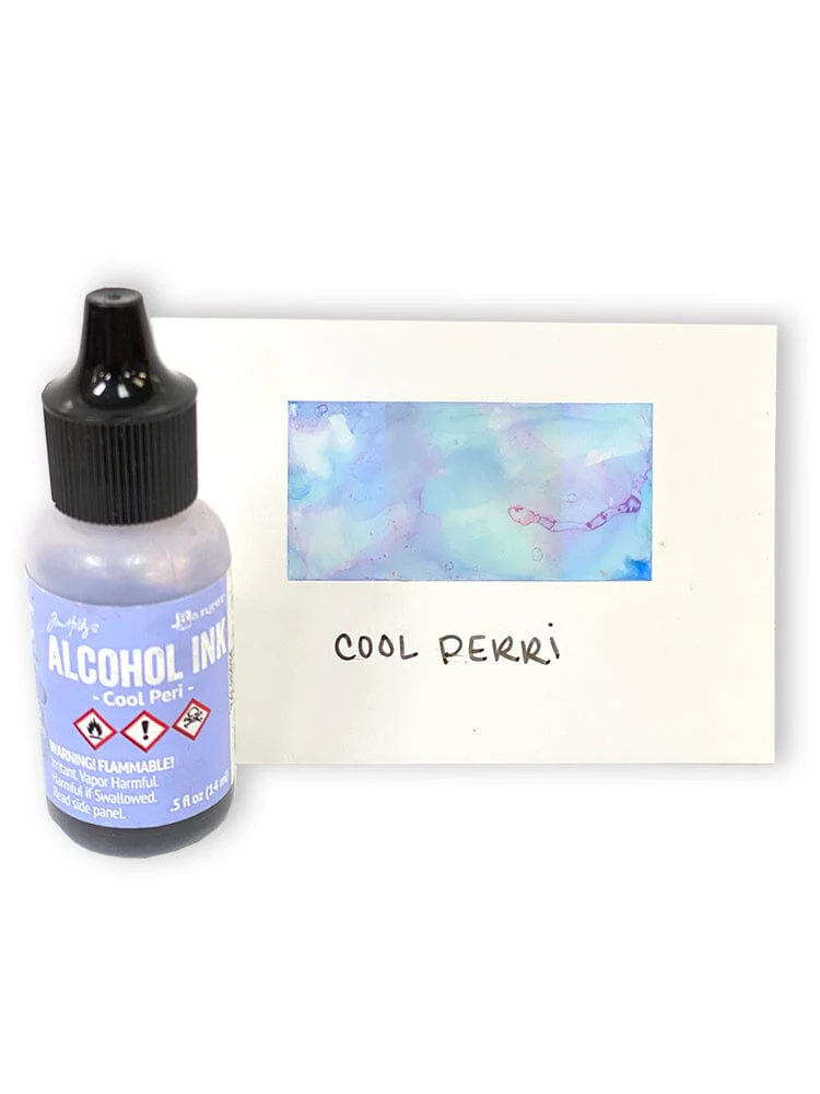 Tim Holtz Alcohol Ink .5oz - Cool Peri - Image 2