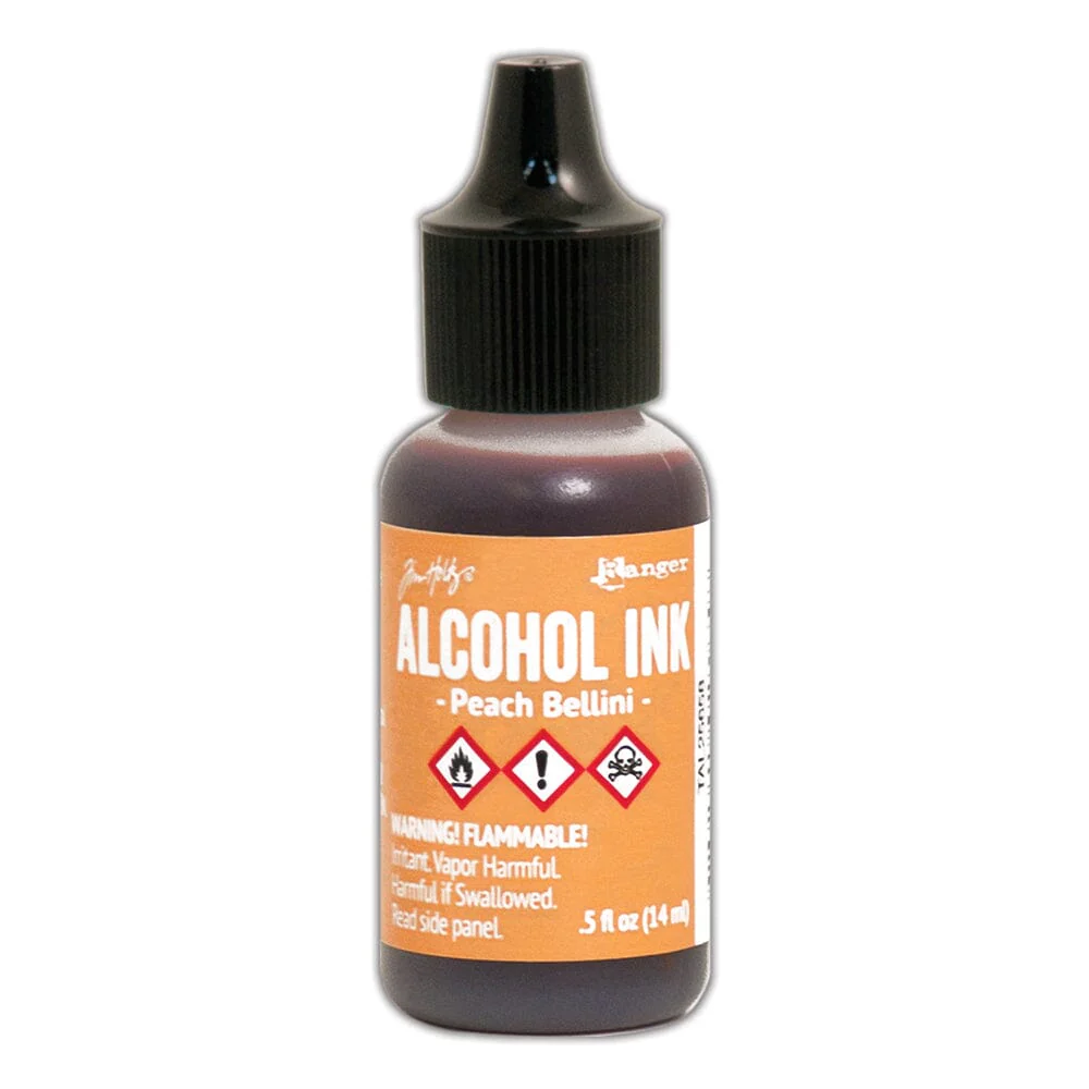 Tim Holtz Alcohol Ink .5oz - Peach Bellini