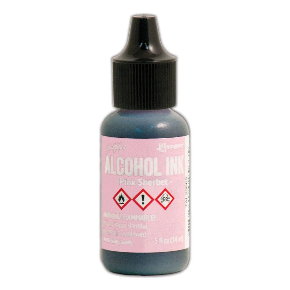 Tim Holtz Alcohol Ink .5oz - Pink Sherbet