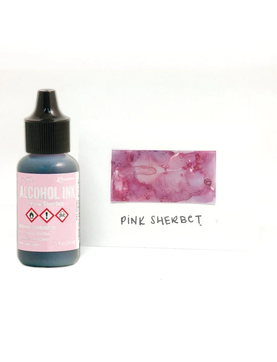 Tim Holtz Alcohol Ink .5oz - Pink Sherbet - Image 2