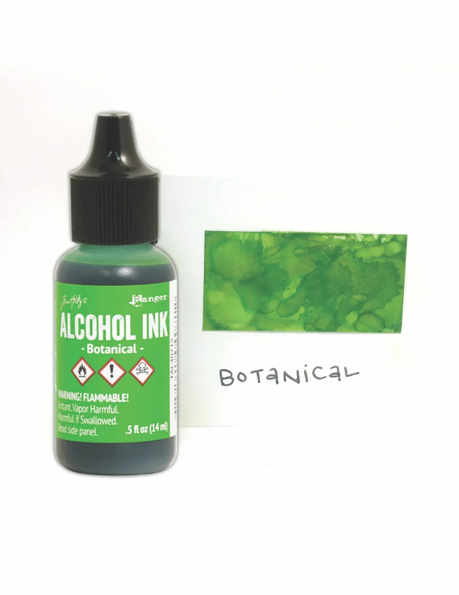 Tim Holtz Alcohol Ink .5oz - Botanical - Image 2