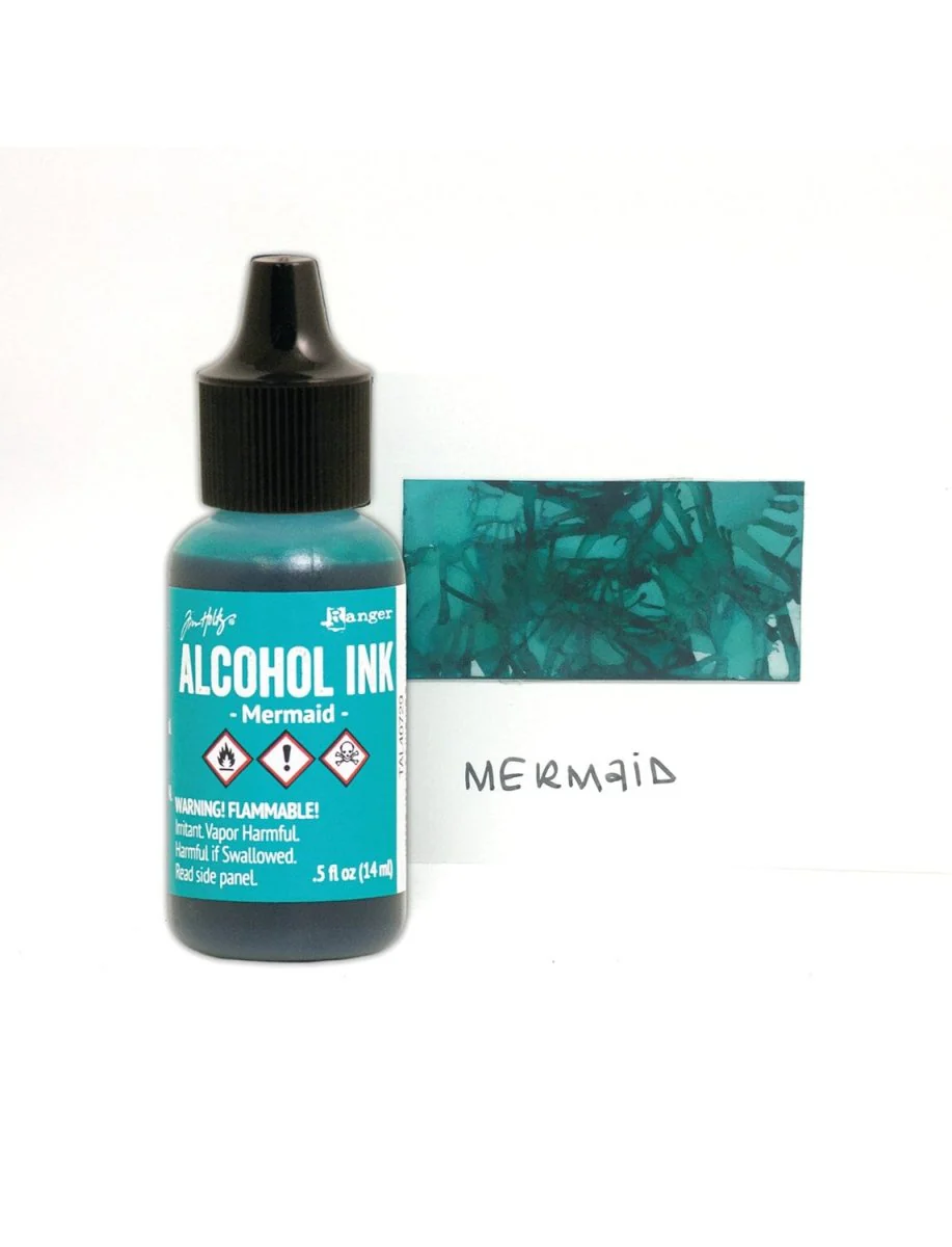 Tim Holtz Alcohol Ink .5oz - Mermaid - Image 2
