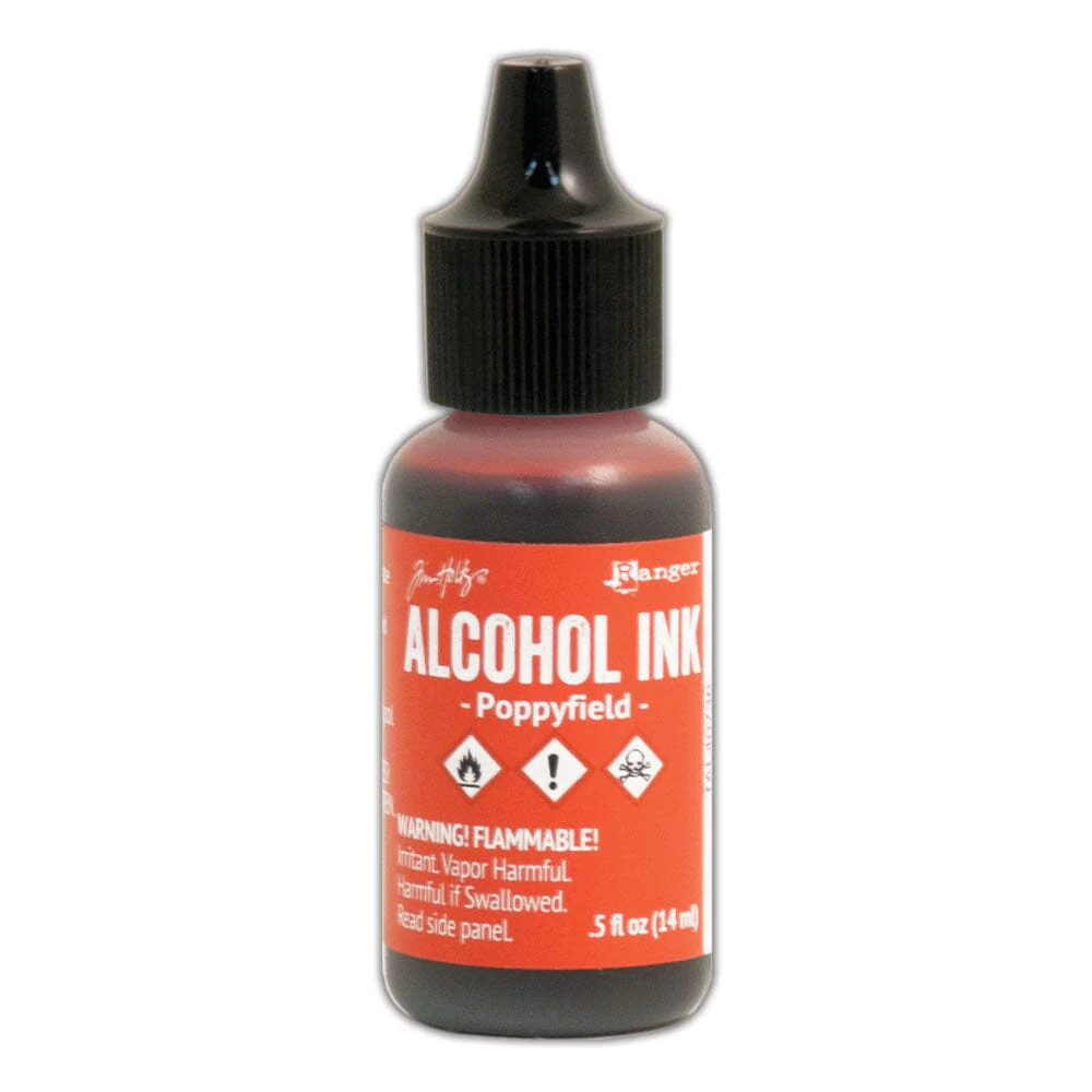 Tim Holtz Alcohol Ink .5oz - Poppyfield