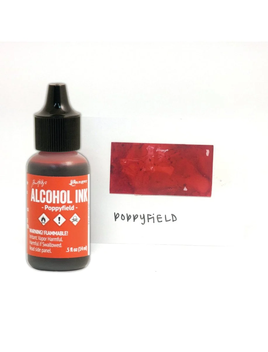 Tim Holtz Alcohol Ink .5oz - Poppyfield - Image 2