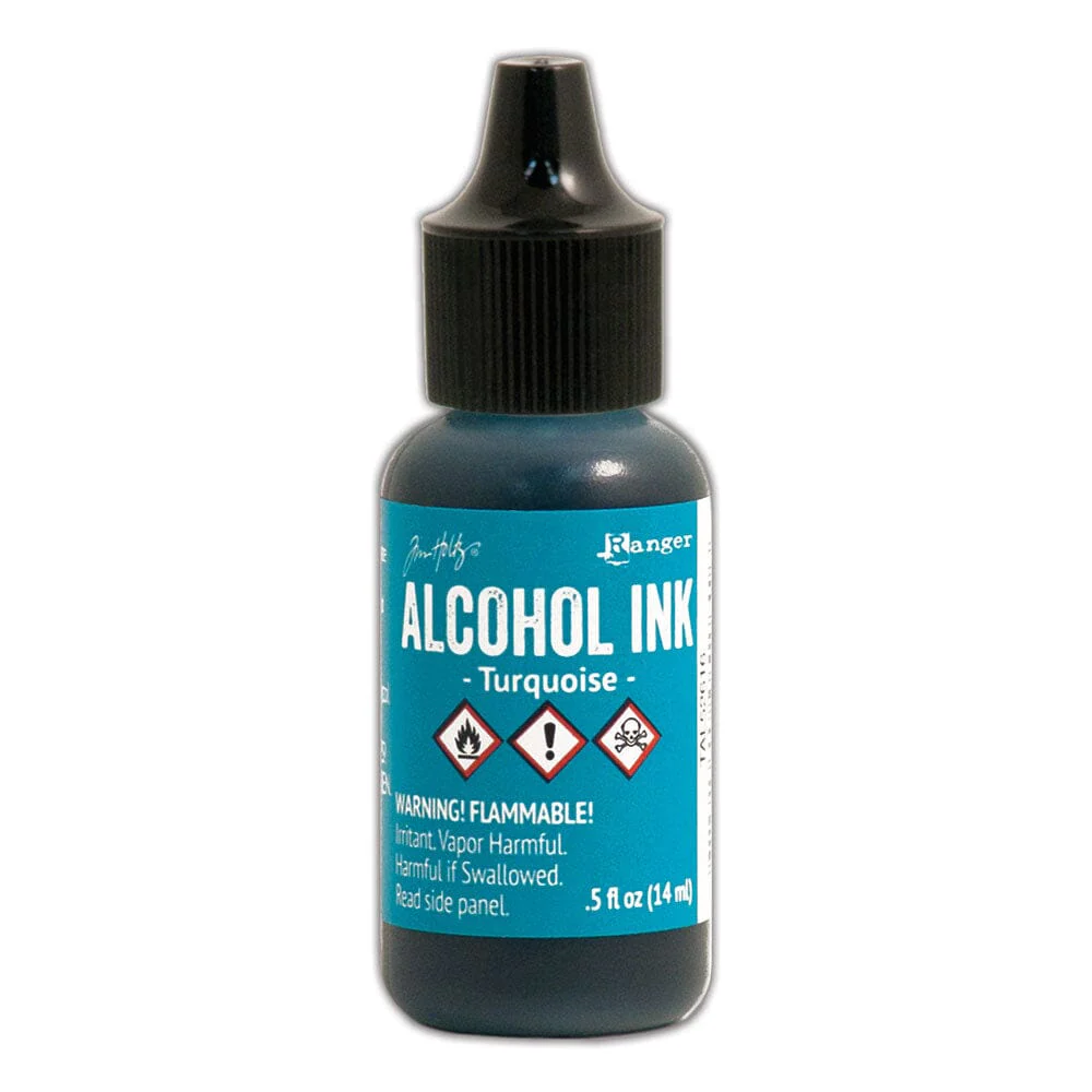 Tim Holtz Alcohol Ink .5oz - Turquoise