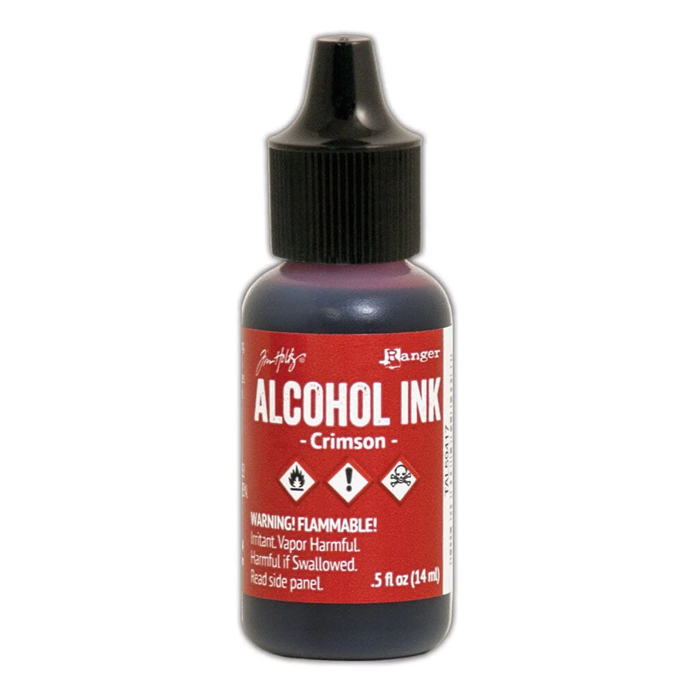 Tim Holtz Alcohol Ink .5oz - Crimson