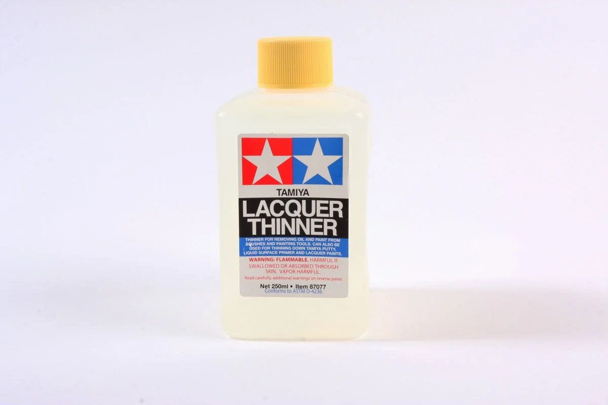 Tamiya Lacquer Thinner - 250ml Bottle