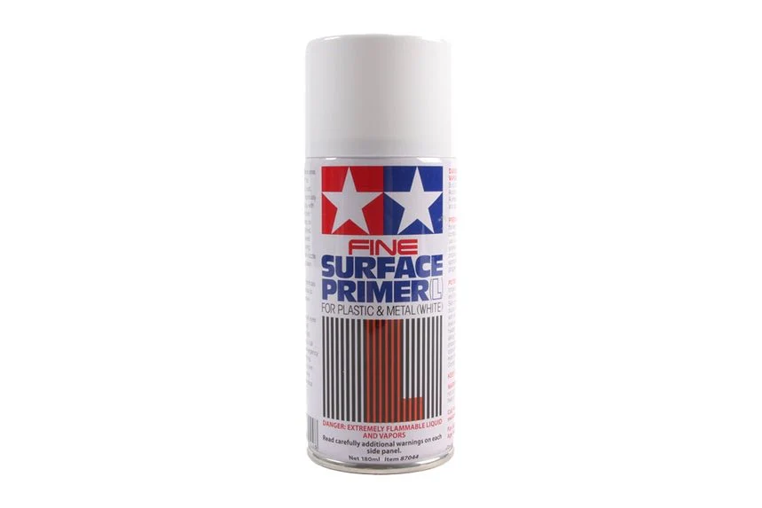 Tamiya Large Fine Surface White Primer (180ml Spray)