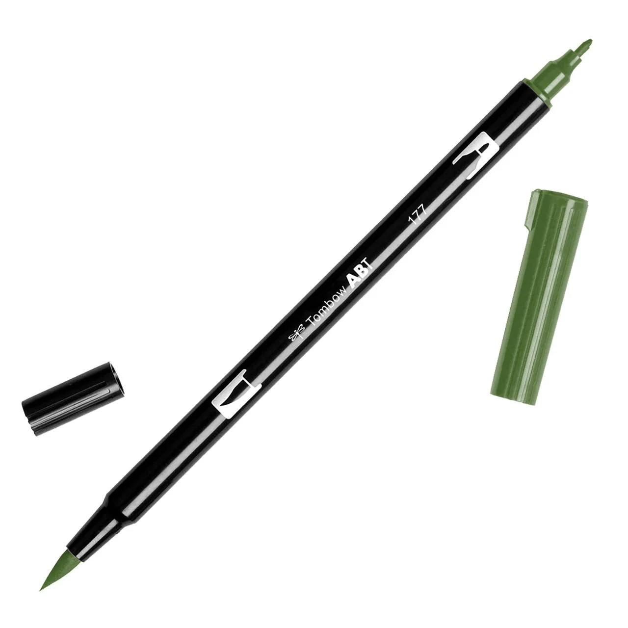 Tombow Dual Brush Pen 177 Dark Jade