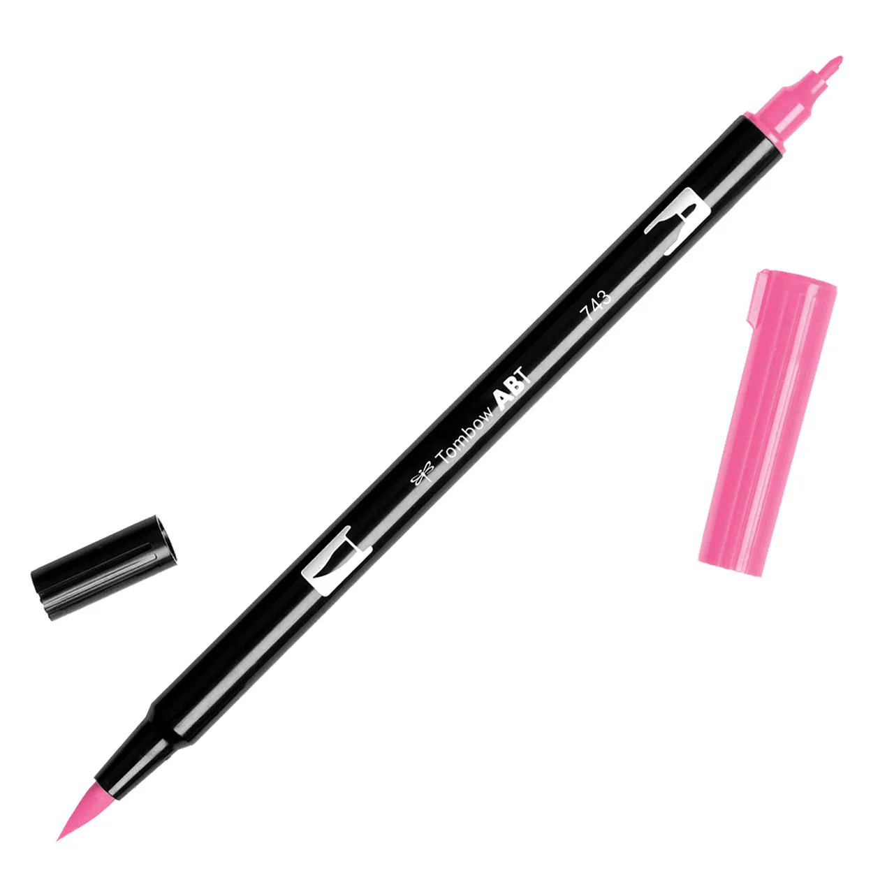 Tombow Dual Brush Pen 743 Hot Pink