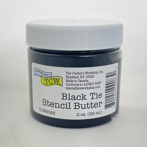TCW Stencil Butter - Black Tie 2 oz. (59 ml)