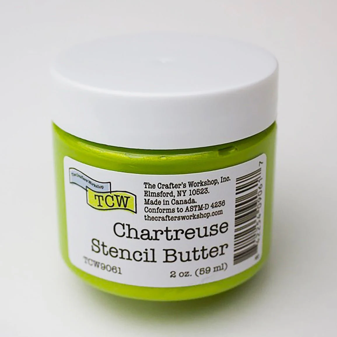 TCW Stencil Butter - Chartreuse 2 oz. (59 ml)