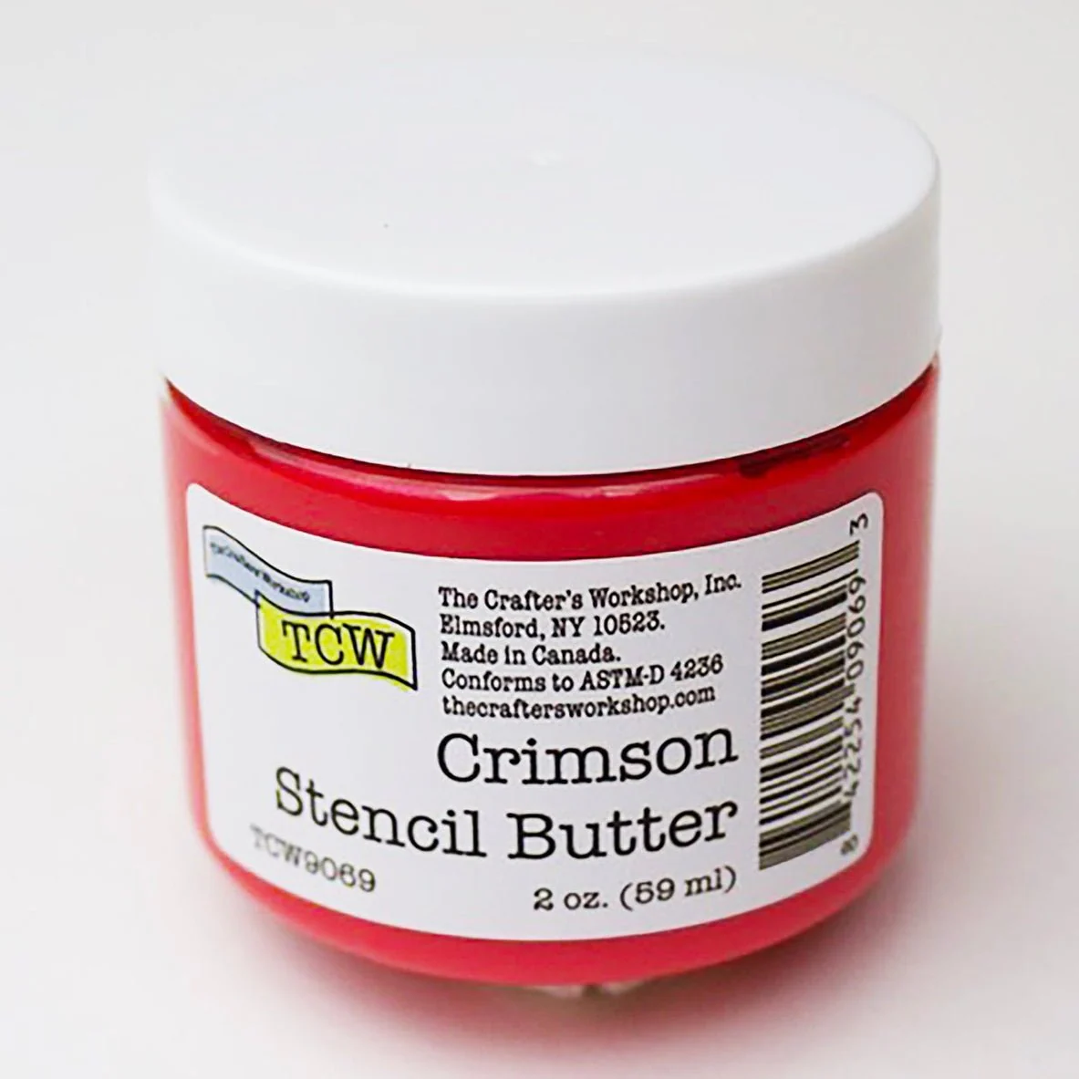 TCW Stencil Butter - Crimson 2 oz. (59 ml)