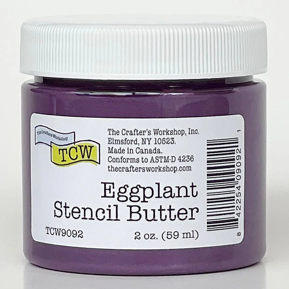 TCW Stencil Butter - Eggplant 2 oz. (59 ml)