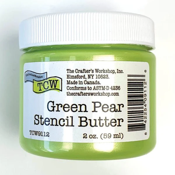 TCW Stencil Butter - Green Pear 2 oz. (59 ml)