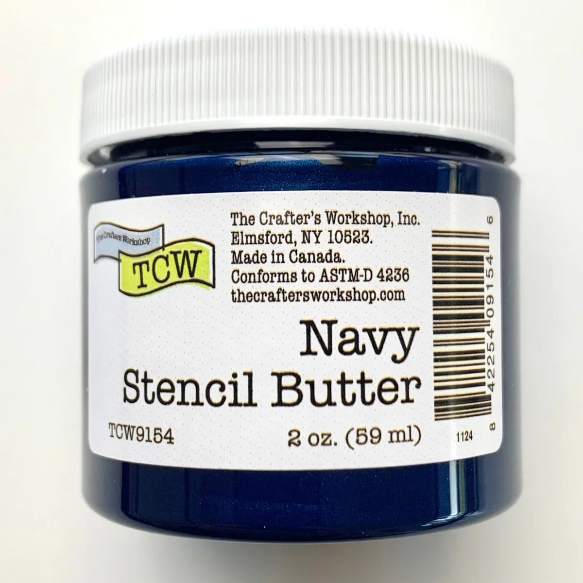 TCW Stencil Butter - Navy 2 oz. (59 ml)