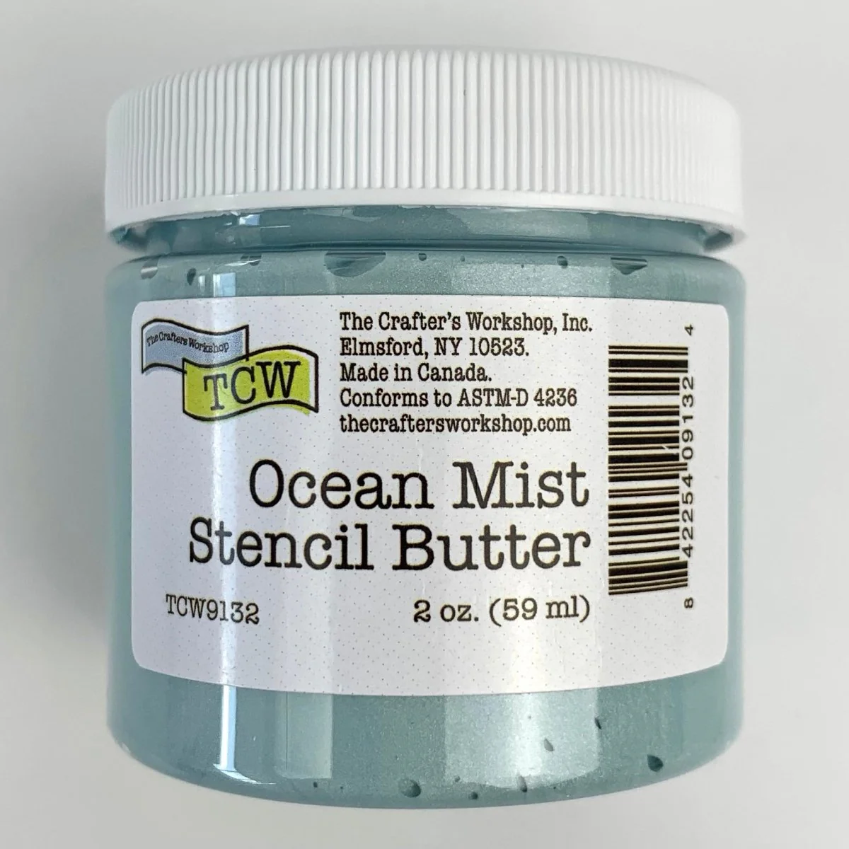 TCW Stencil Butter - Ocean Mist 2 oz. (59 ml)