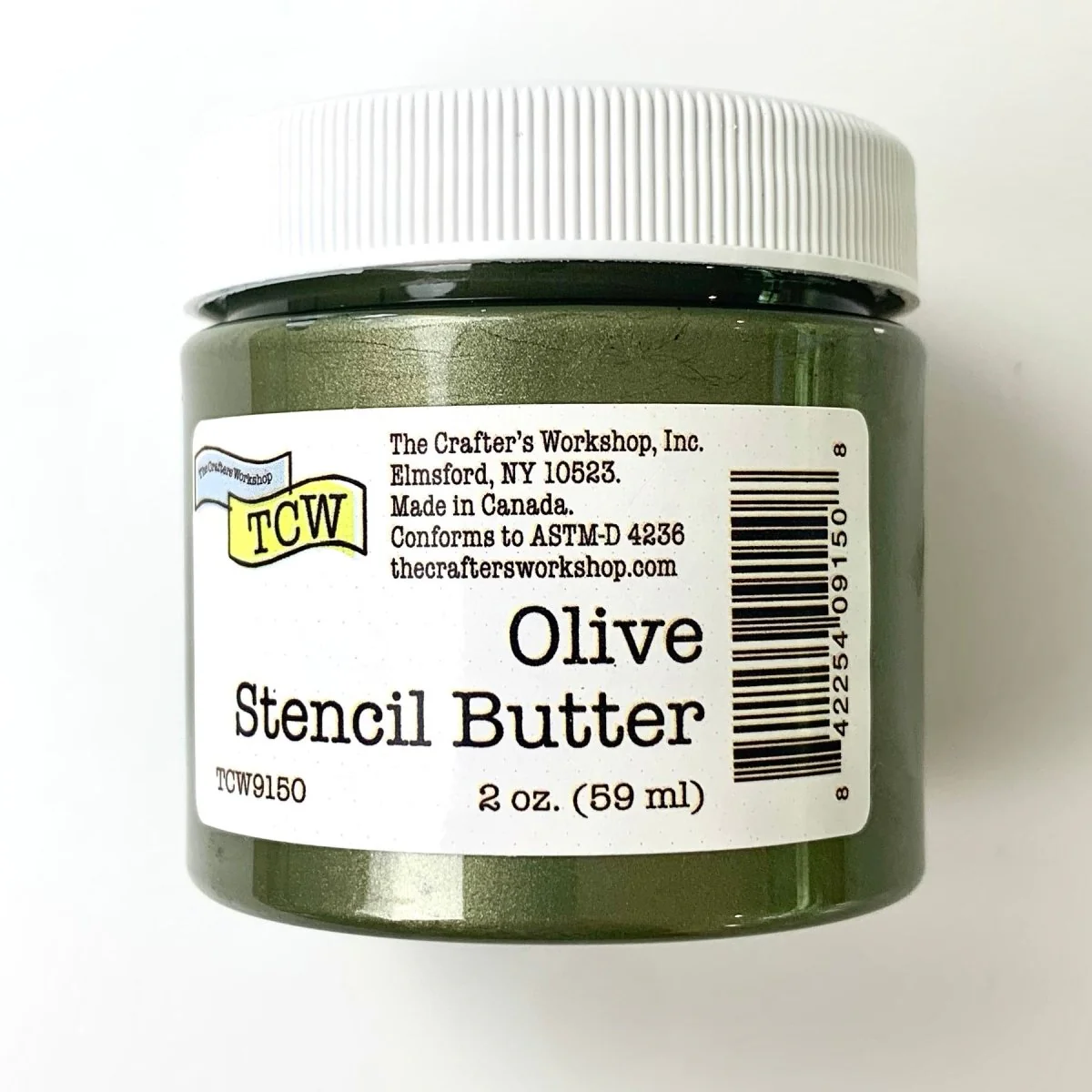 TCW Stencil Butter - Olive 2 oz. (59 ml)