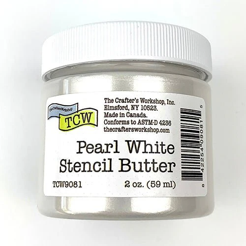 TCW Stencil Butter - Pearl White 2 oz. (59 ml)