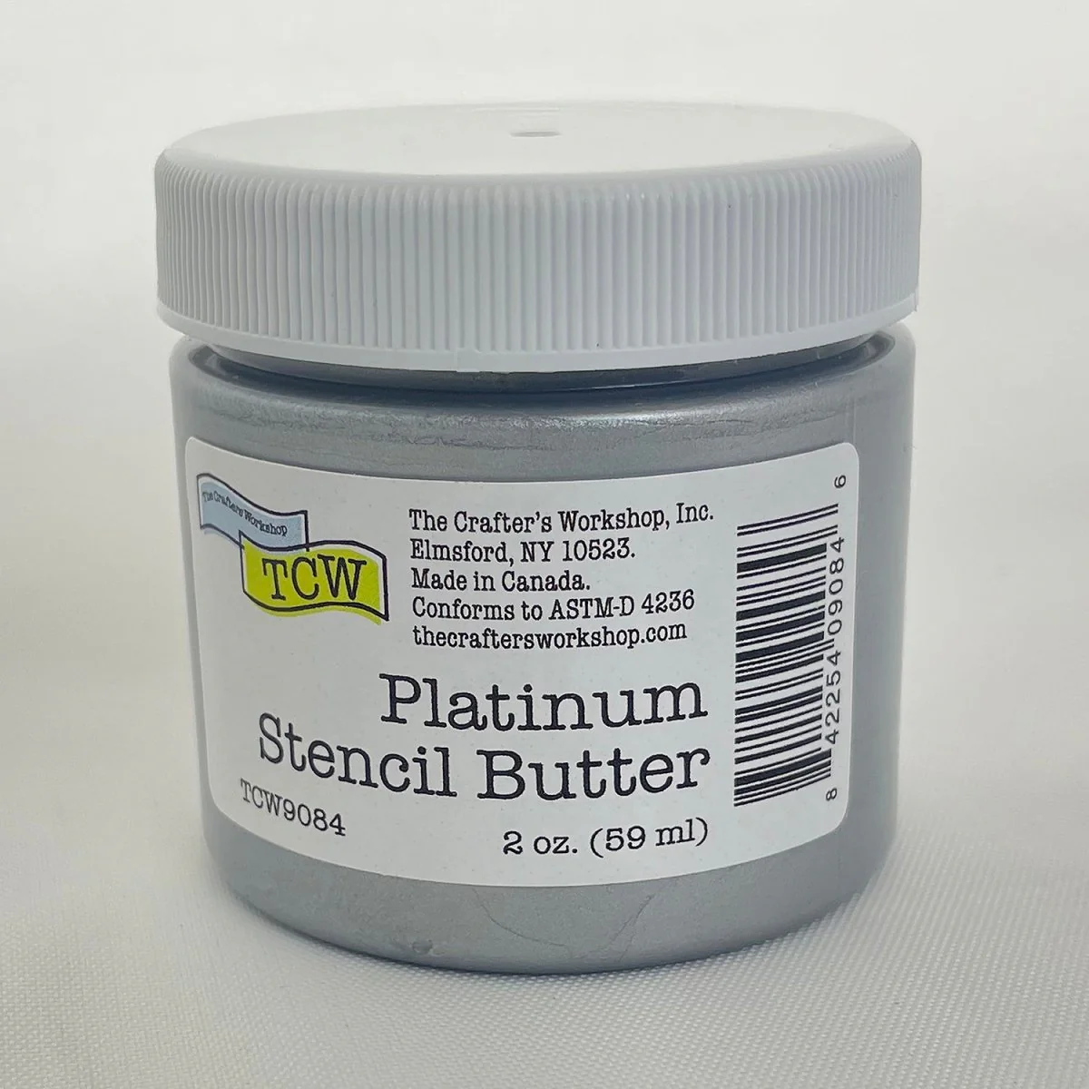 TCW Stencil Butter - Platinum 2 oz. (59 ml)