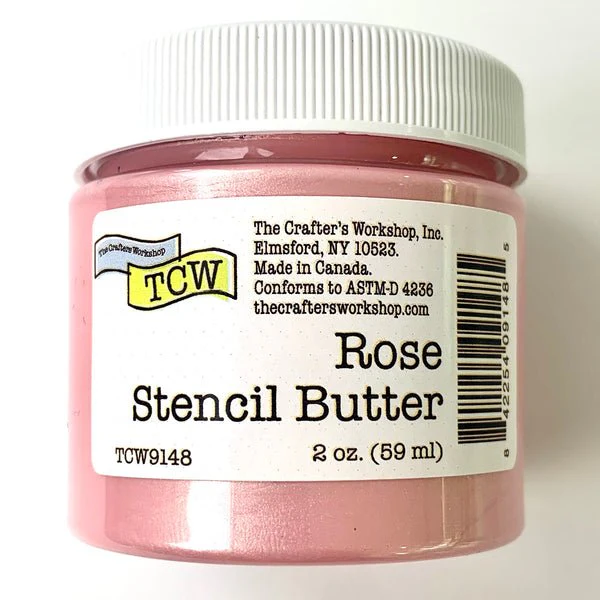TCW Stencil Butter - Rose 2 oz. (59 ml)