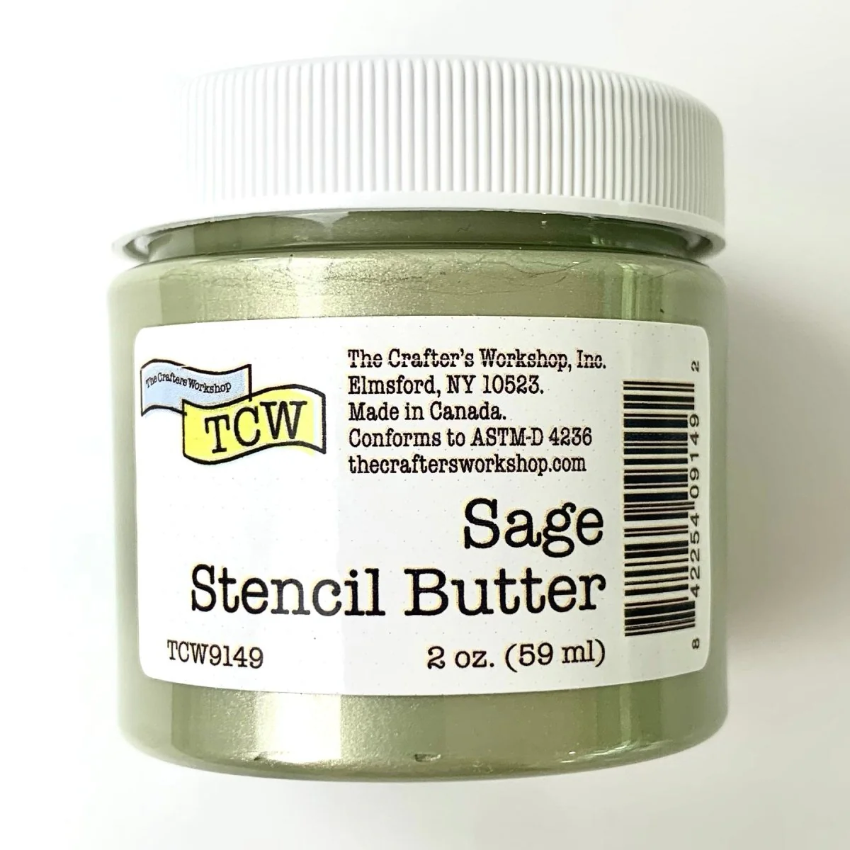 TCW Stencil Butter - Sage 2 oz. (59 ml)