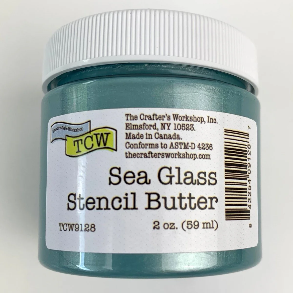 TCW Stencil Butter - Sea Glass 2 oz. (59 ml)