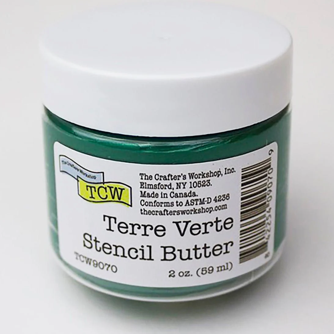 TCW Stencil Butter - Terra Verte 2 oz. (59 ml)