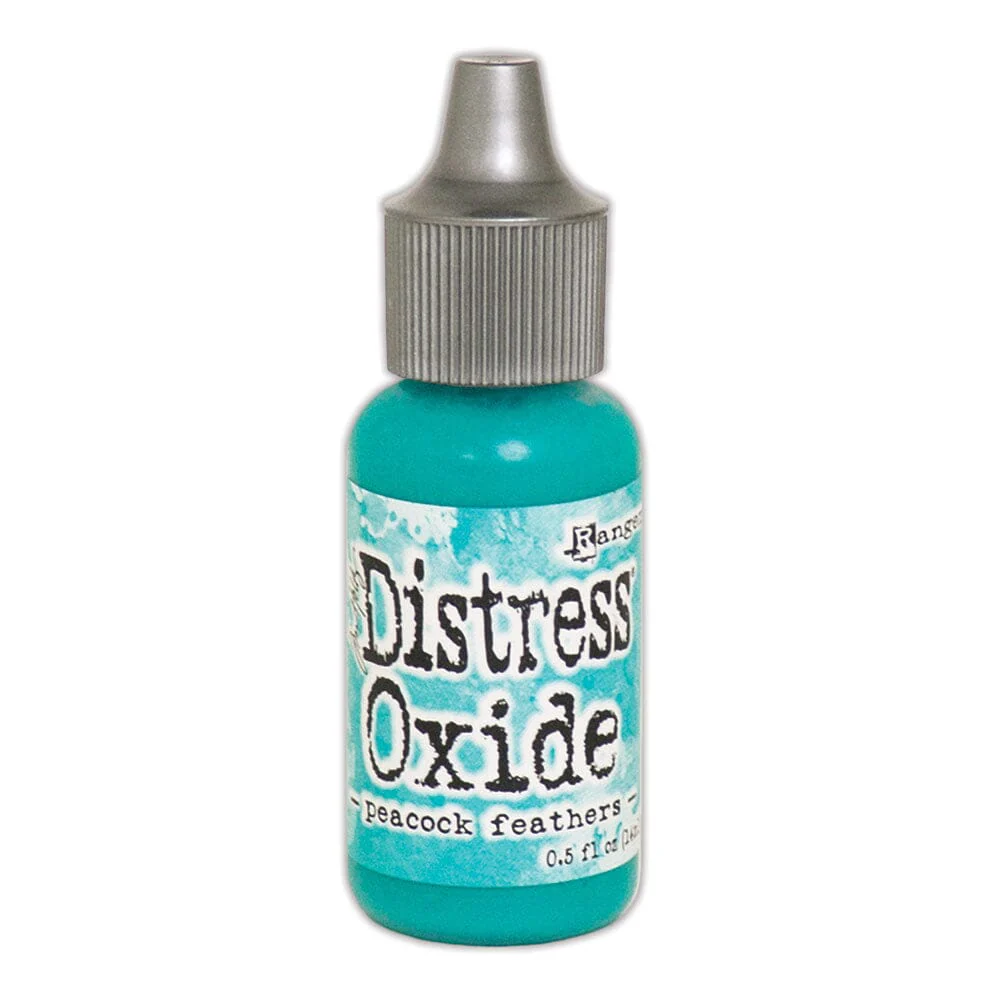 Tim Holtz Distress Oxides Reinker 0.5 fl. oz. - Peacock Feathers