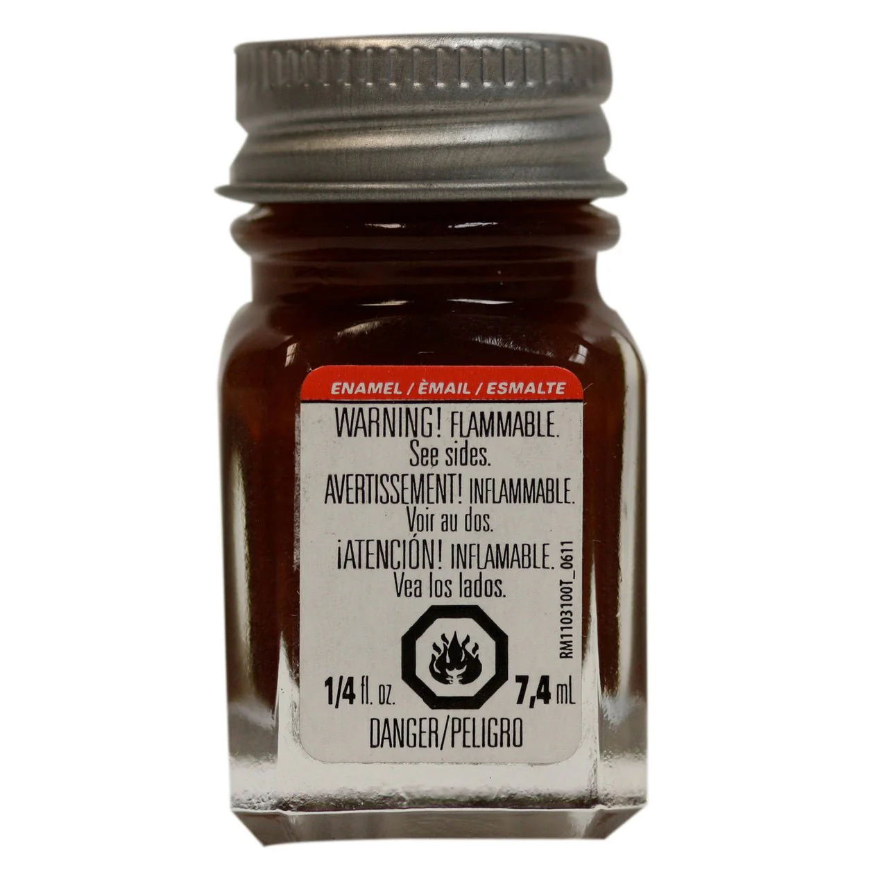 Testors Enamel .25 oz Gloss Brown