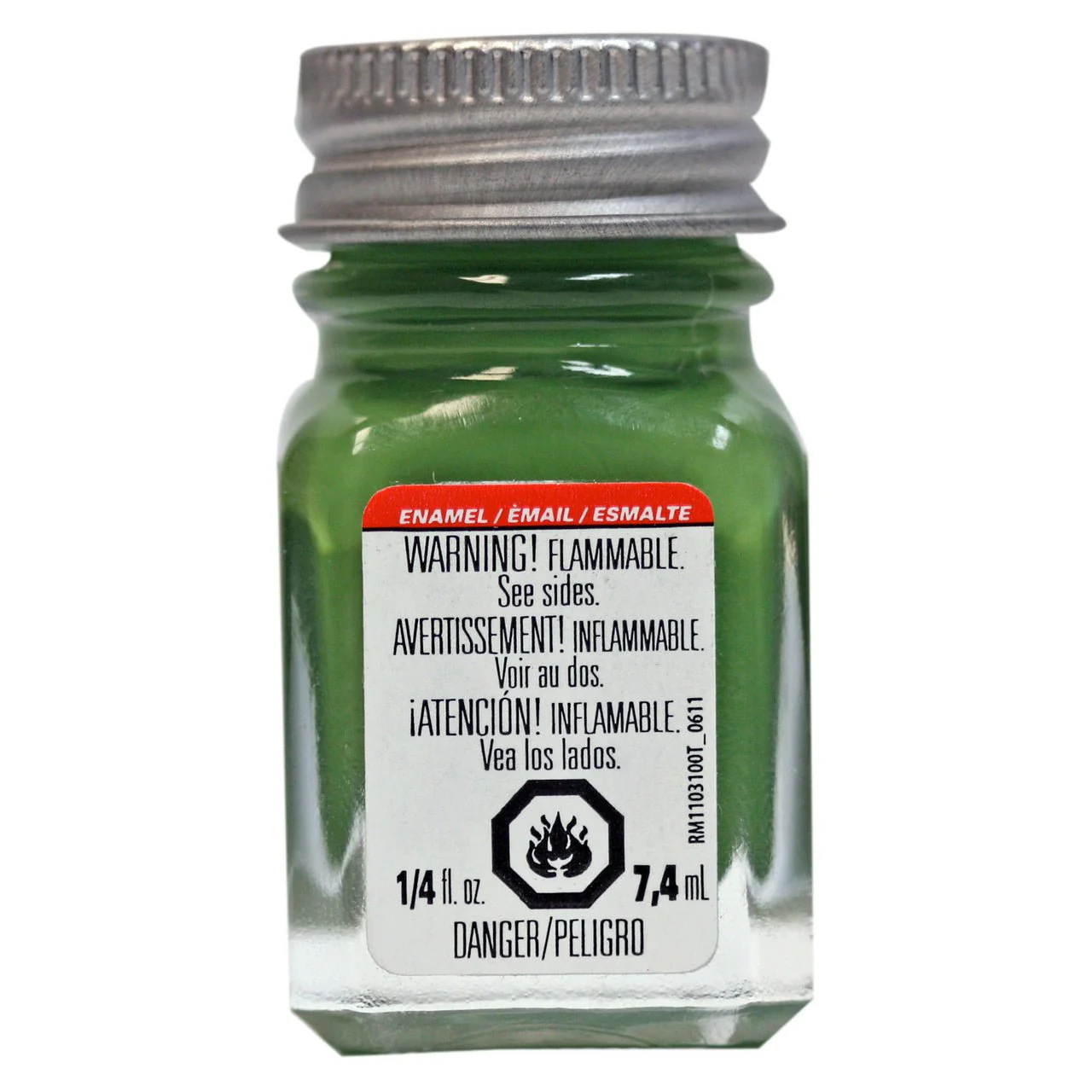 Testors Enamel .25 oz Flat Olive Drab