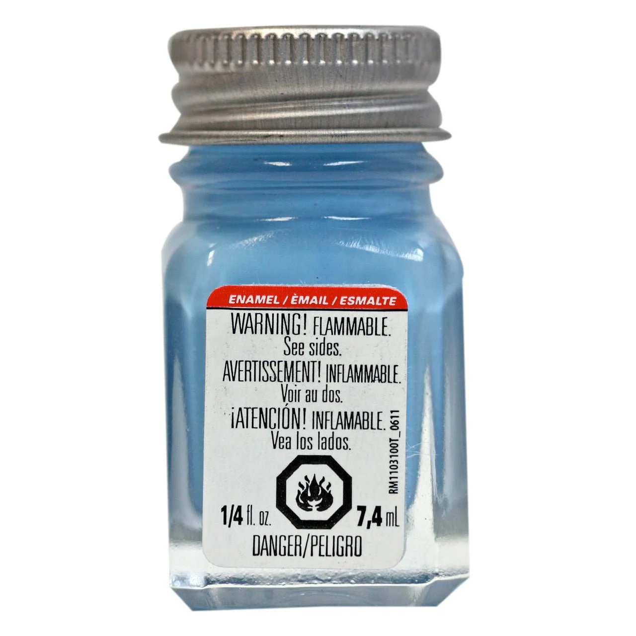 Testors Enamel .25 oz Flat Sky Blue