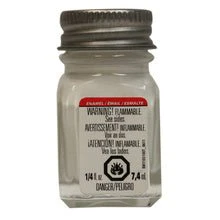 Testors Enamel .25 oz Flat White