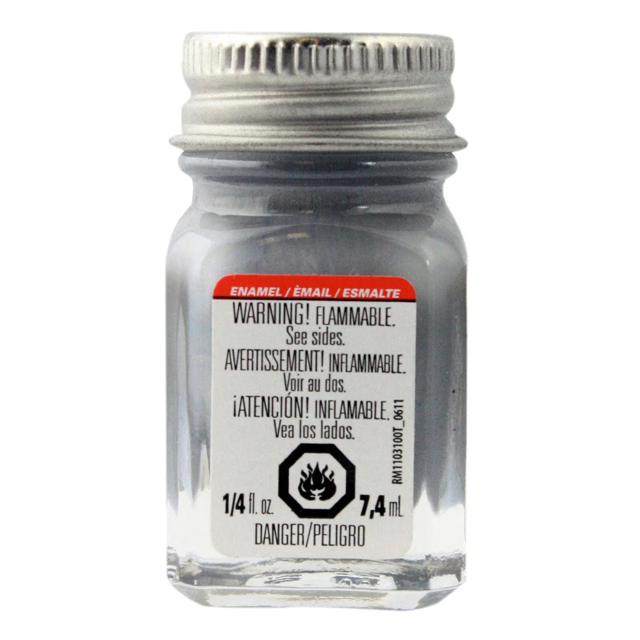 Testors Enamel .25 oz Gloss Gray