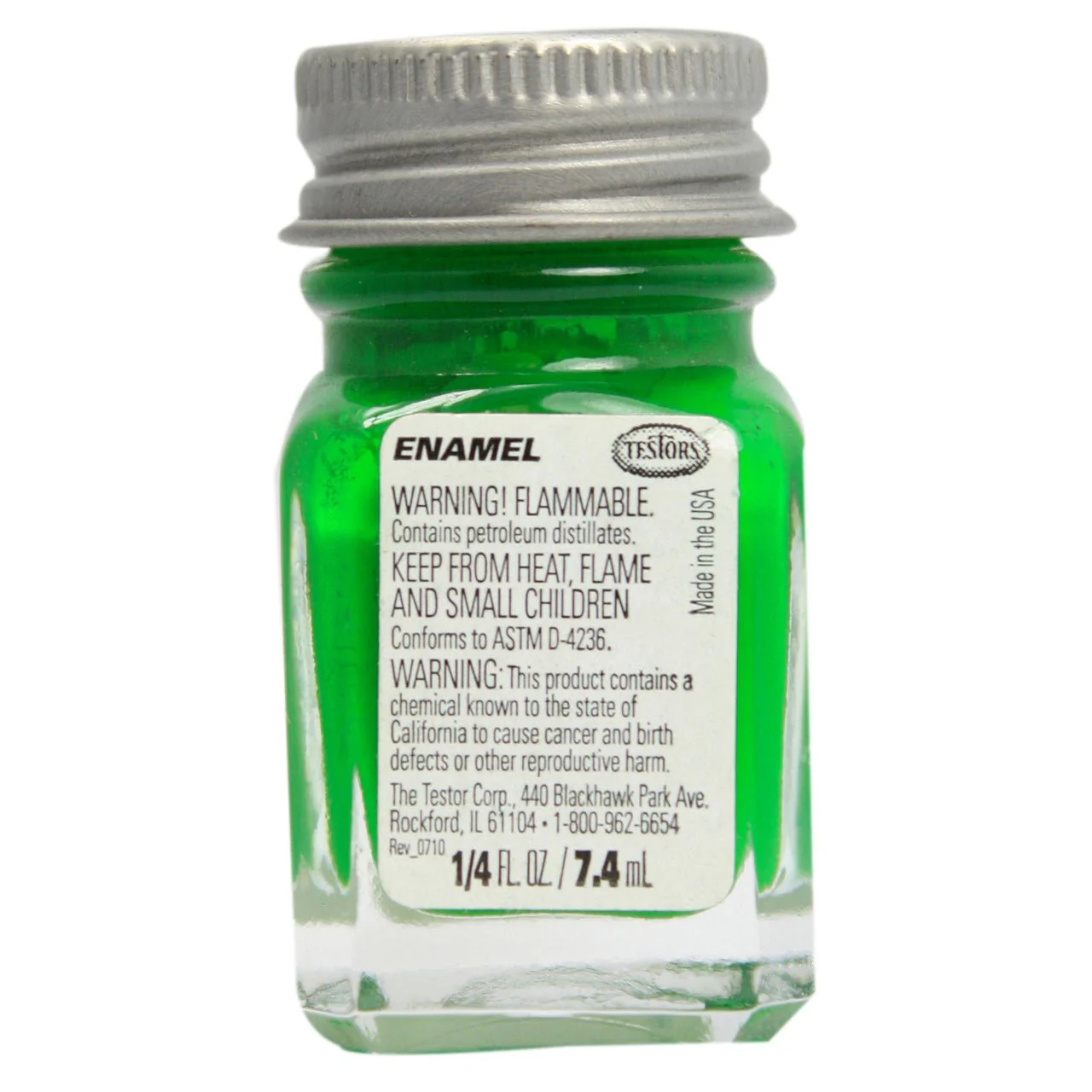 Testors Enamel .25 oz Gloss Green