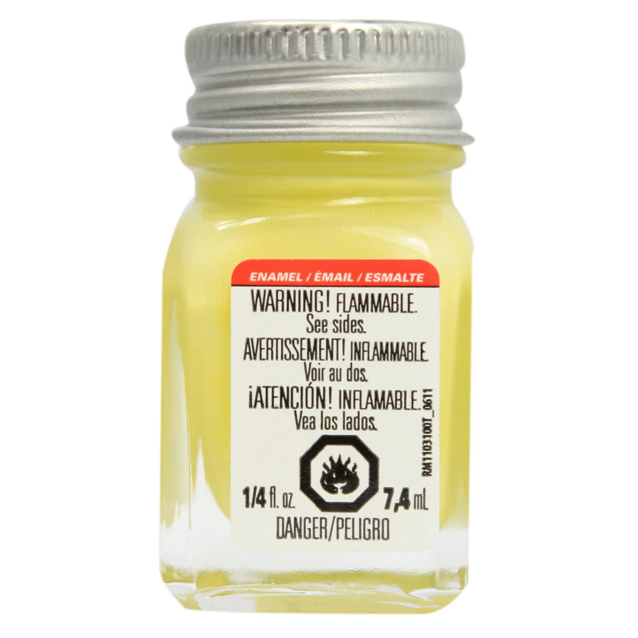 Testors Enamel .25 oz Gloss Light Yellow