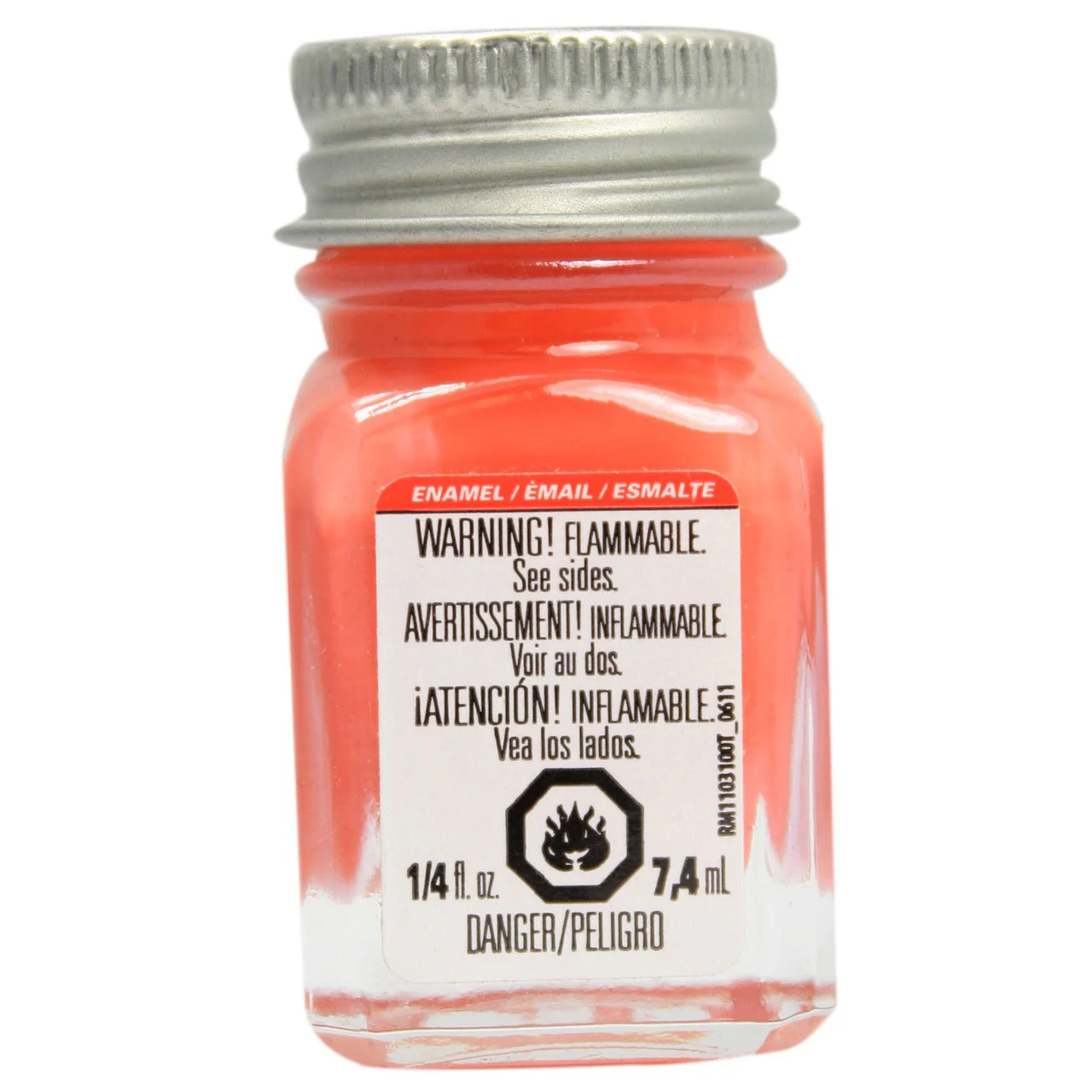 Testors Enamel .25 oz Gloss Orange