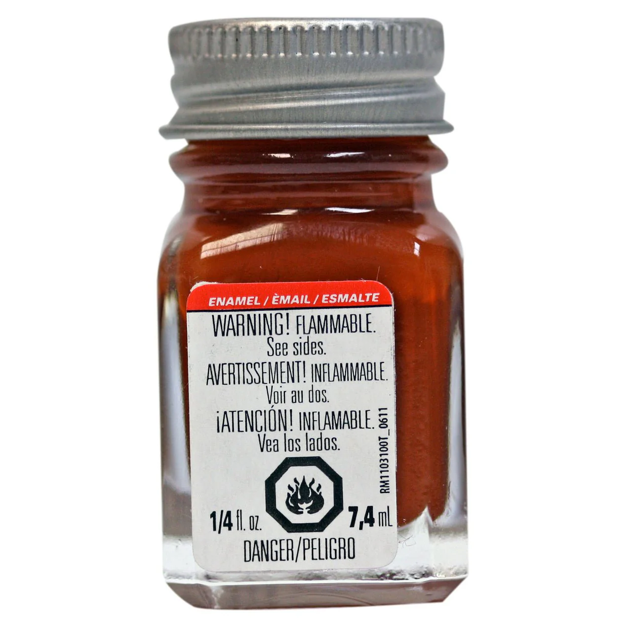 Testors Enamel .25 oz Rust