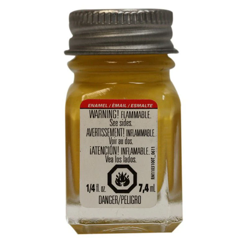 Testors Enamel .25 oz Gloss Yellow