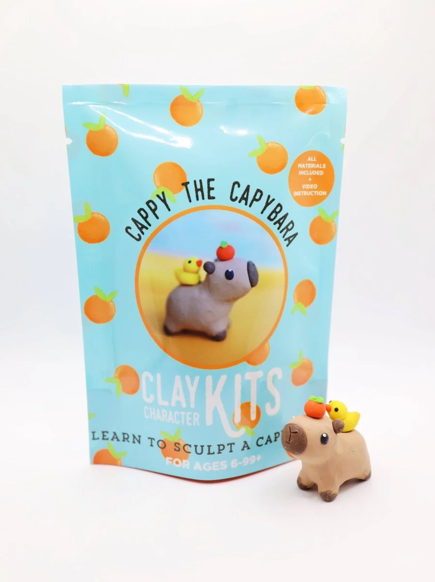 Capybara DIY Polymer Clay Kit